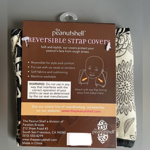 NEW PeanutShell Strap Covers - Tea Time - Picture 2 of 4